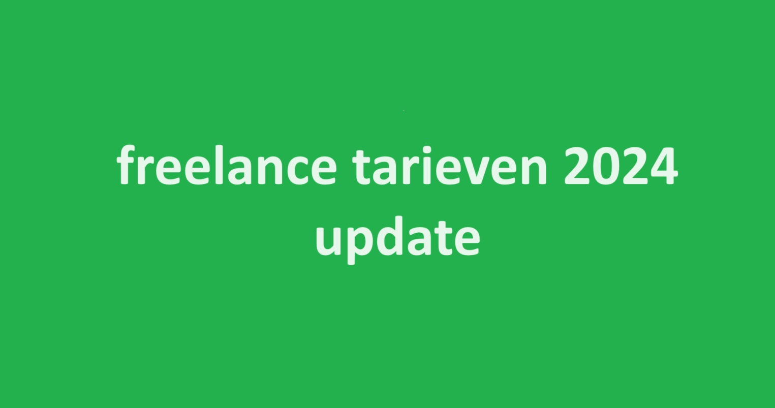 Freelance Tarieven 2024 - Algida Werkbaar Werk