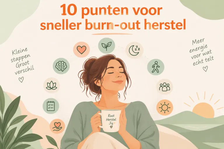 10 punten voor sneller burnout herstel