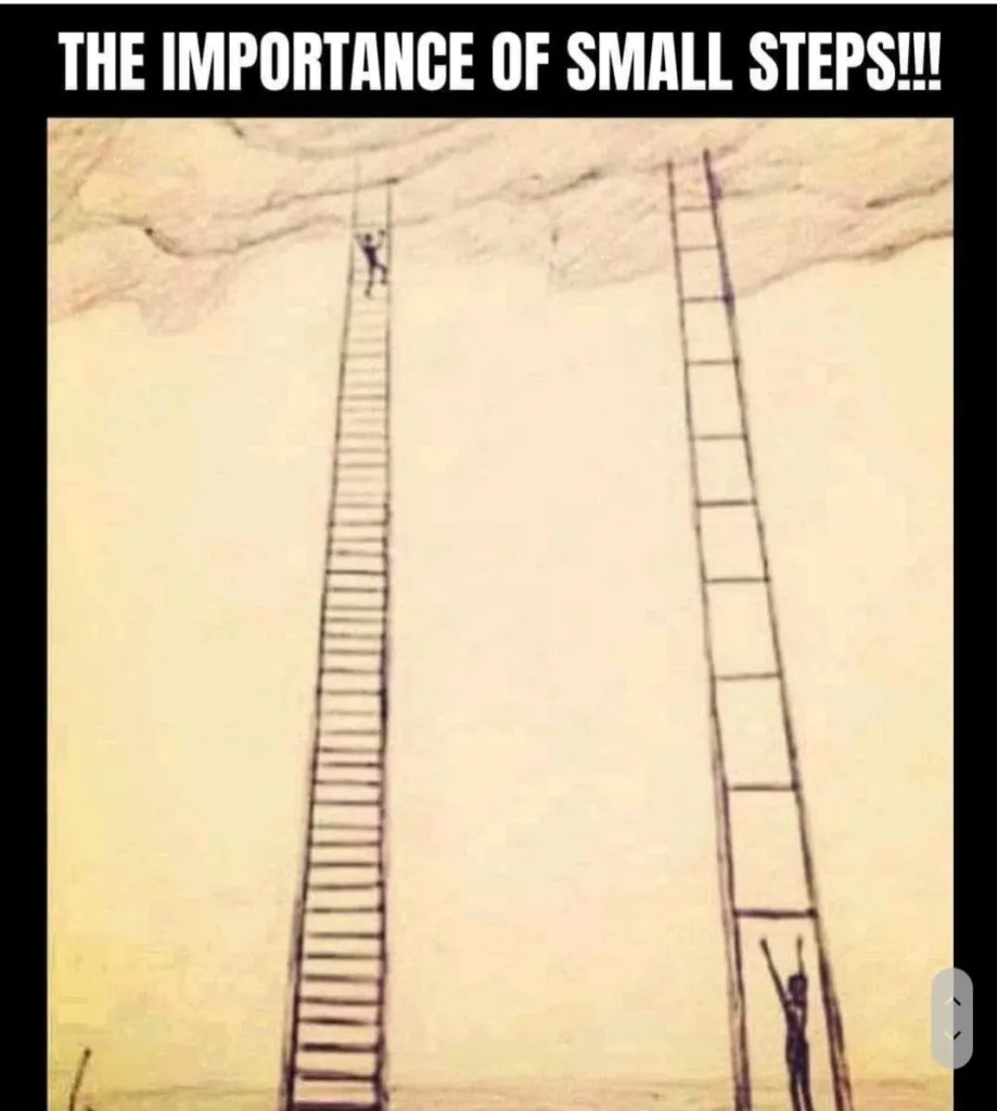 kleine pasjes zetten - ladder kleine pasjes zetten - ladder
