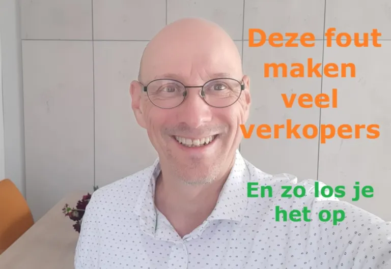 veel gemaakte salesfout bij verkopers